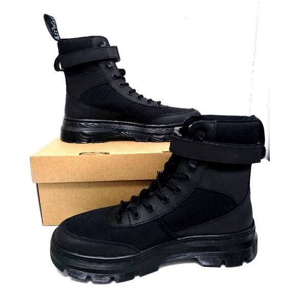 Dr. Martens Combs Tech Boot Unisex Boots  Women's 9 Black NIB $149 - Picture 11 of 16